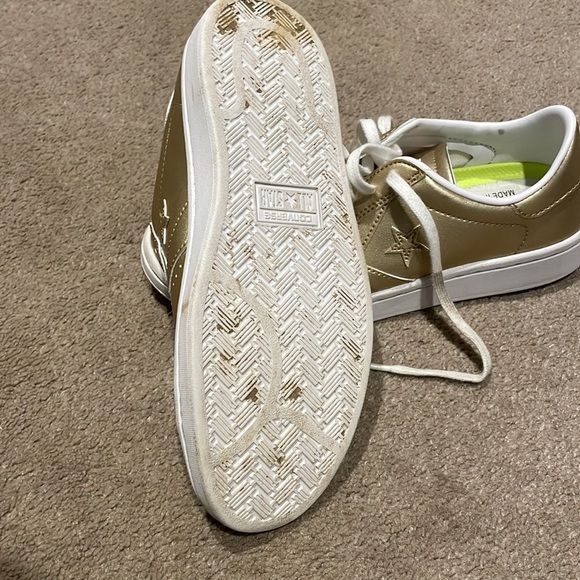 Converse PL LP OX Light Gold W AUTHENTIC - Picture 3 of 4